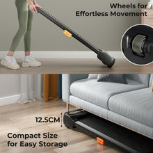 Load image into Gallery viewer, 2.25HP Under Desk Treadmill with Watch-Like Remote Control, LED Panel, 12 Preset Programs and Start-Stop Function