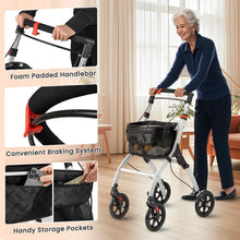 Load image into Gallery viewer, Wheeled Mobility Walker with Storage Basket
