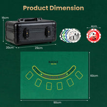 Load image into Gallery viewer, Poker Chip Set, Casino Poker Chips (300 PCS)