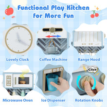 Load image into Gallery viewer, Children Cooking Chef Role Playset with Cabinets & Utensils for Boys Girls
