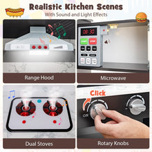 Load image into Gallery viewer, Kids Corner Kitchen Playset with Separated Washing Basin