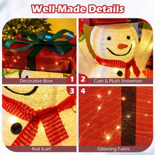 Load image into Gallery viewer, Lighted Snowman in Gift Box Christmas Decoration with LED Lights