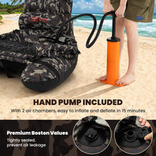 Load image into Gallery viewer, Inflatable Fishing Float Tube Portable Fishing Boat with Shoulder Straps
