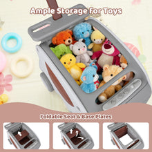 Load image into Gallery viewer, 2 in 1 Toddler Toy Cart with Parent Handle