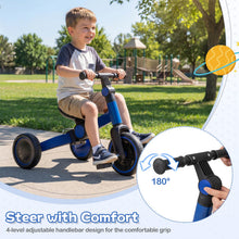 Load image into Gallery viewer, 5-In-1 Toddler Bike Kids Balance Bike with Removable Pedals