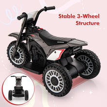 Load image into Gallery viewer, Kids Electric Motorbike, 6V Licensed Honda Ride on Motorcycle with Horn & Extended Seat