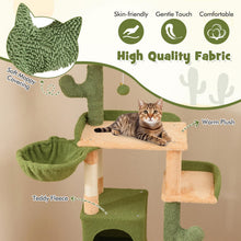 Load image into Gallery viewer, Cat Tree, 160cm Multi-Level Tall Cat Tower with Sisal Scratching Posts & Board
