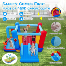 Load image into Gallery viewer, Kids Bouncy Castle, Inflatable Bounce House with Slide