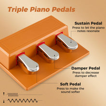 Load image into Gallery viewer, 88-Key Keyboard Piano Set Full Size Semi-weighted Digital Piano