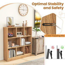 Load image into Gallery viewer, 3-Tier Children Bookshelf with 2 Anti-Tipping Kits