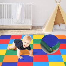 Load image into Gallery viewer, Foldable Patchwork Baby Floor Mats with Waterproof Surface