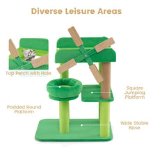 Load image into Gallery viewer, Cat Tree, Multi-Level Cat Tower with Sisal Scratching Posts