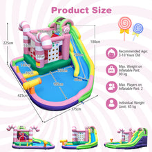 Load image into Gallery viewer, 9 in 1 Kids Bouncy Castle with Slide
