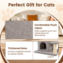 Load image into Gallery viewer, 123cm Tall Multi-Layer Cats Tower with Plush Perch