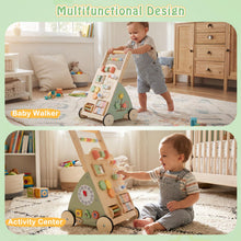 Load image into Gallery viewer, 10 in 1 Toddler Push Along Toy with Activity Center