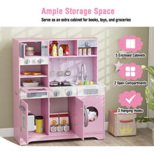 Load image into Gallery viewer, Kids Play Kitchen Toy Set with Water Dispenser and Sink