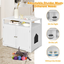 Load image into Gallery viewer, Modern Cat Litter Box Enclosure