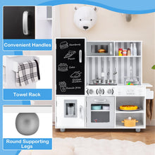 Load image into Gallery viewer, Pretend Play Kitchen for Kids with Utensils Aged 3+