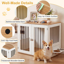 Load image into Gallery viewer, Dog Crate Furniture, Wooden Dogs Cage | 80cm Indoor Puppy Kennel Pet House Side Table