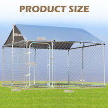 Load image into Gallery viewer, 230 x 233cm Outdoor Pet Playpen with Roof Cover