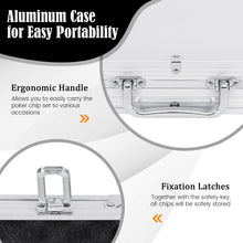 Load image into Gallery viewer, Poker Chips Set in Aluminium Case Texas Hold¡¯em Poker Set