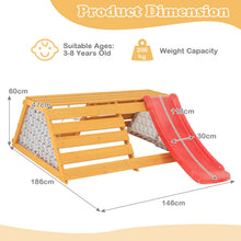 Load image into Gallery viewer, 5 in 1 Kids Climbing Set, Toddler Climbing Frame with Slide