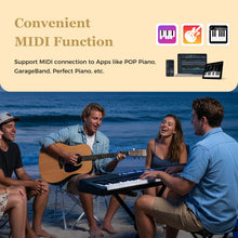 Load image into Gallery viewer, 88 Key Digital Piano Keyboard, Full Size Electric Piano with Adjustable Stand & Stool