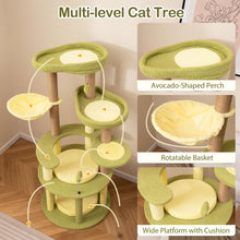 Load image into Gallery viewer, Cat Tree, Modern Cat Tower with Scratching Posts