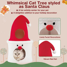 Load image into Gallery viewer, Christmas Multi-Level Kitten Activity Center for Indoor Cats