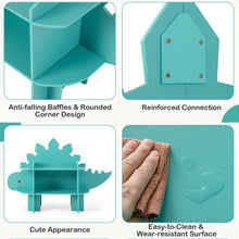 Load image into Gallery viewer, Kids Storage Shelf, Wooden Children Bookshelf with Anti-Tipping Device