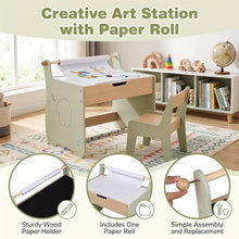Load image into Gallery viewer, Kids Table and Chair Set, Children Activity Desk with Detachable Tabletop