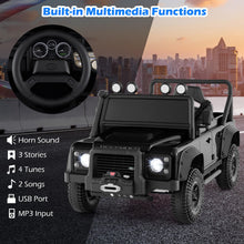 Load image into Gallery viewer, 12V Kids Ride on Car Land Rover Licensed Electric Cars with Remote Control