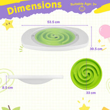 Load image into Gallery viewer, Kids Balance Board with 3 Maze Discs & 2 Balls, 2-in-1 Wobble Board
