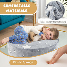 Load image into Gallery viewer, 2 in 1 Kids Sofa Chair, Glow in the Dark Children Couch with Washable Flannel Cover