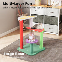 Load image into Gallery viewer, Cat Tree, Multi-Level Cat Tower with Sisal Scratching Posts