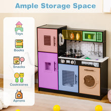 Load image into Gallery viewer, Play Kitchen Toy Set with Oven and Washing Machine for Aged 3+ Years Old