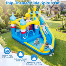 Load image into Gallery viewer, Inflatable Water Park, Kids Bouncy Castle with Slide
