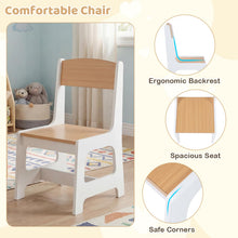 Load image into Gallery viewer, Toddler Craft Desk and Chair, Children Activity Furniture