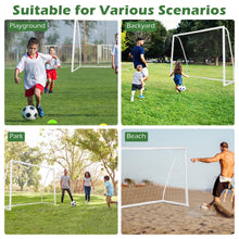 Load image into Gallery viewer, All-weather Soccer Goal with Thickened Post