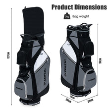 Load image into Gallery viewer, Golf Cart Bag, Golf Trolley Bag with 14 Way Dividers, Cooler Bag, Shoulder Strap