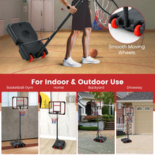 Load image into Gallery viewer, Adjustable Basketball Hoop and Stand