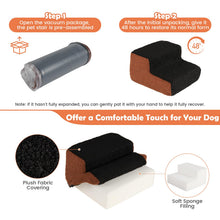 Load image into Gallery viewer, Dog Ladder with Removable Cover and Non-Slip Bottom
