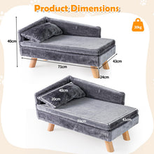Load image into Gallery viewer, Elevated Pet Bed for Medium and Small Dogs Puppies Cats Kittens