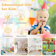 Load image into Gallery viewer, 5 in 1 Kids Climbing Set, Toddler Climbing Frame with Slide