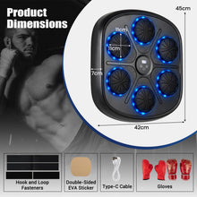 Load image into Gallery viewer, Music Boxing Machine, Wall Mounted Electronic Boxing Target