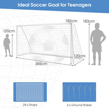 Load image into Gallery viewer, PVC Soccer Goal with Thickened Post