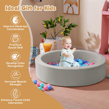 Load image into Gallery viewer, Kids Ball Pit, Soft Foam Ball Pool with 200 Ocean Balls & Removable PU Cover