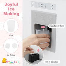 Load image into Gallery viewer, Wooden Play Kitchen for Kids with 3 Adjustable Heights with Stoves and Ice Maker