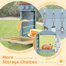 Load image into Gallery viewer, Wooden Kids Play Kitchen Toy Set with Stoves