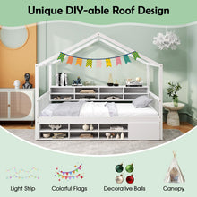 Load image into Gallery viewer, 201x116cm Wooden Kids Bed Frame